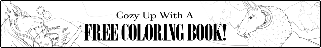 Cozy Up With A Free Coloring Book!