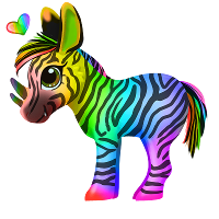 Rainbow Zebra MSE